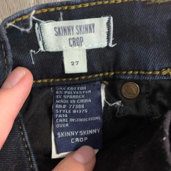 Madewell Jeans. Skinny crop fit size 27 - Picture 7 of 8